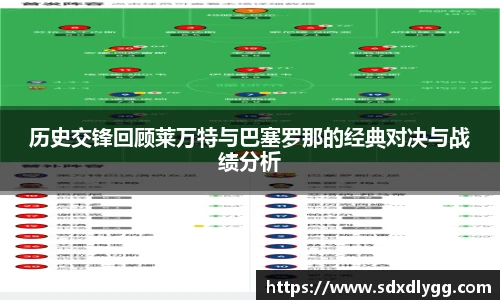 历史交锋回顾莱万特与巴塞罗那的经典对决与战绩分析